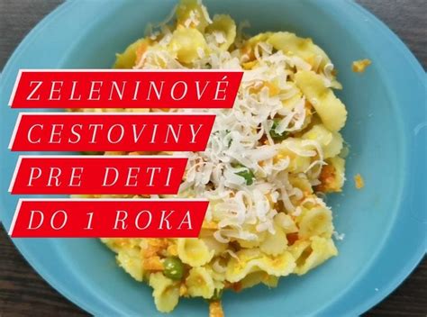 Drobné cestoviny pre deti