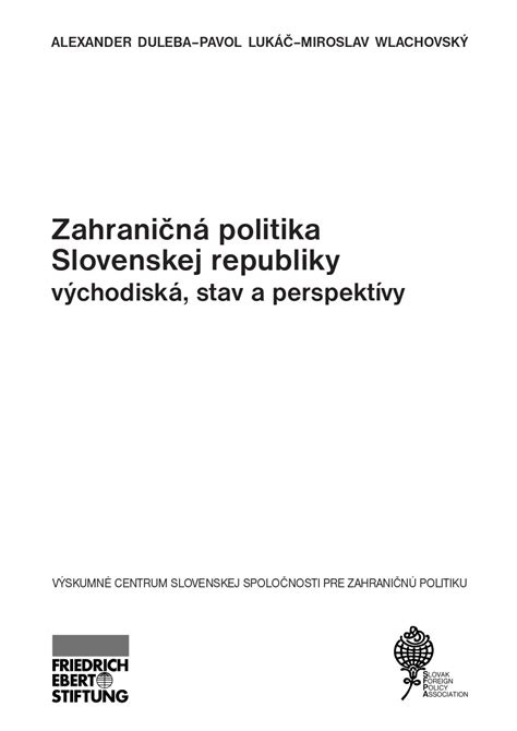 Slovenská politika a jej výzvy