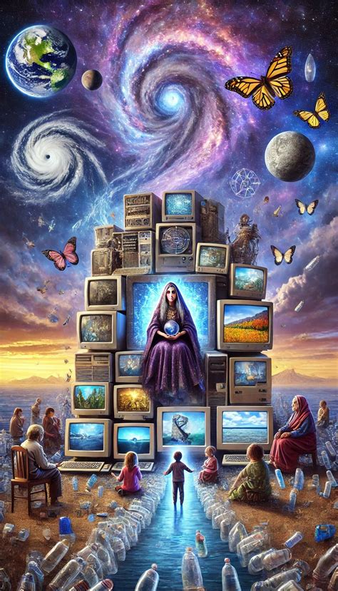 Ilustrácia rôznych druhov umenia a kreativity