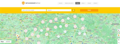Interaktívna mapa veterinárnych služieb