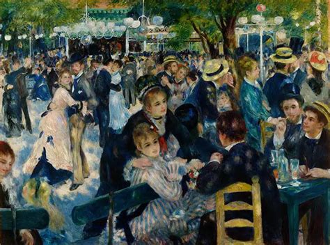 Zábava v Moulin de la Galette - scéna z parížskeho života