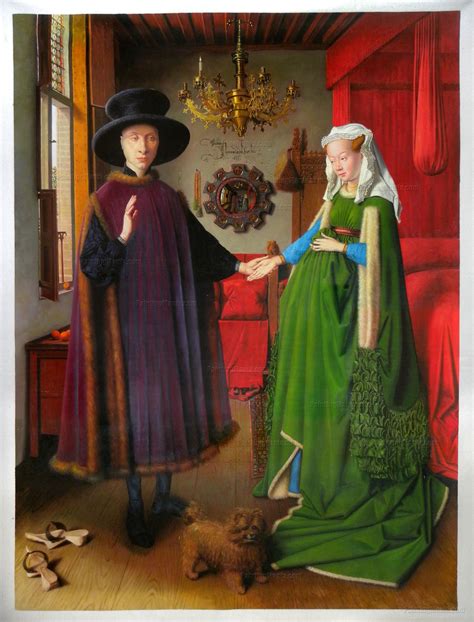 Portrét Giovaniho Arnolfiniho a jeho manželky