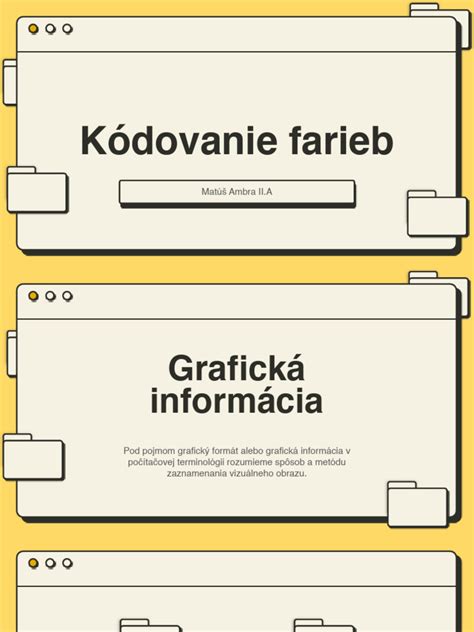 Binárne kódovanie farieb
