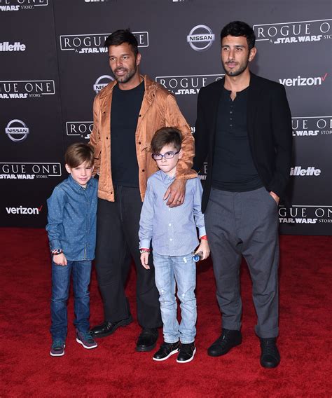 Ricky Martin s manželom Jwanom Yosefom a deťmi