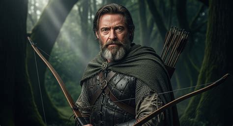 Hugh Jackman ako starnúci Robin Hood vo filme Smrť Robina Hooda