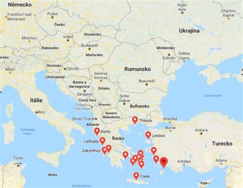 Mapa ostrovov Juana Fernándeza