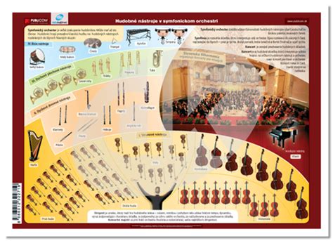 Základné hudobné nástroje v divadelnom orchestri