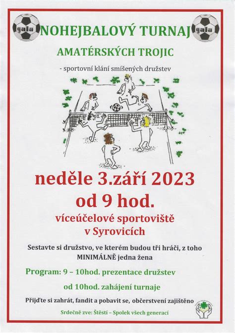 Nohejbalový turnaj v Zalužiciach