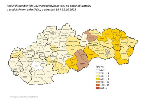 Mapa priemyselných parkov a nezamestnanosti v regióne Gemer