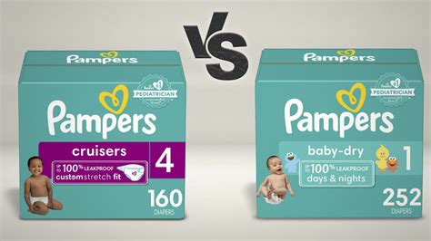 Pampers Baby Dry vs Pampers Harmony