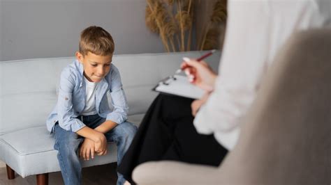Chlapec u psychológa