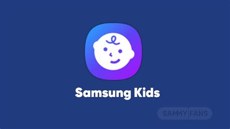 ilustrácia detského rozhrania Samsung Kids