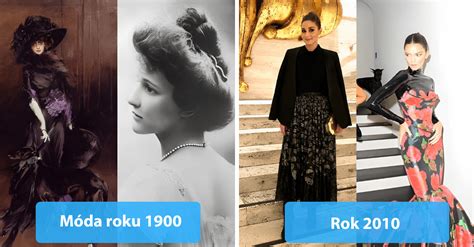 fotografia módnych trendov rôznych dekád 20. storočia