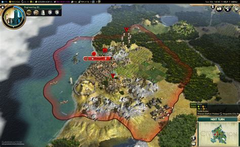 Mapa obchodu v hre Civilization V: Brave New World
