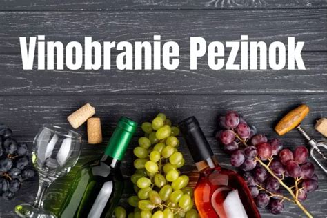 Pezinské vinobranie s množstvom stánkov