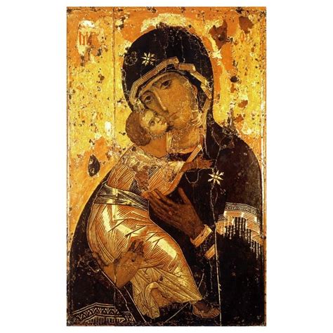 Byzantská ikona Narodenia Krista