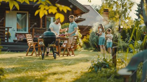 A Sim family enjoying their home, possibly built with cheats
