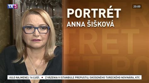 Portrét Anny Šiškovej