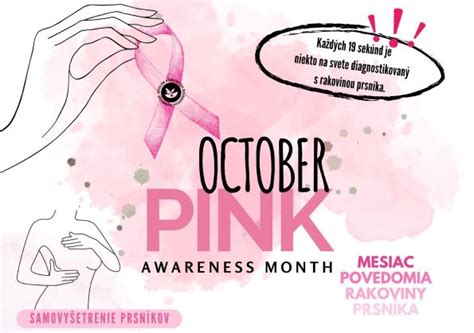 Ružový október a osveta o rakovine prsníka