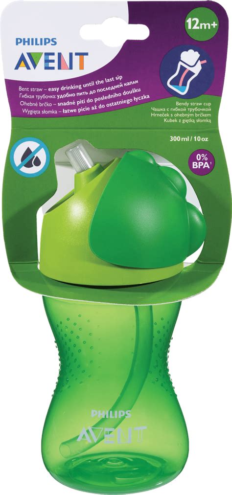 Avent 260 ml hrnček so slamkou a náhradné diely
