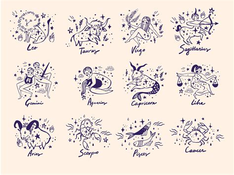 Zodiac signs Capricorn and Aquarius