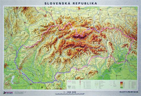 Mapa samostatnej Slovenskej republiky