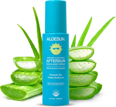 Child getting after-sun care