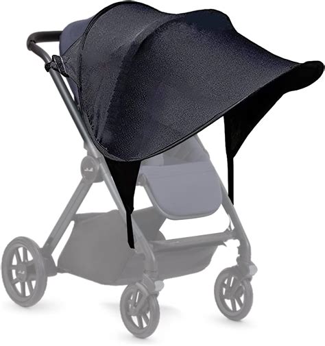 GMINI sun shade in use on a pram