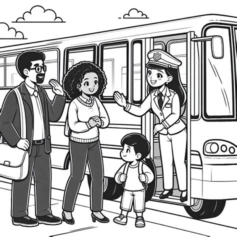 Obrázok: Rodič s dieťaťom a detskou autosedačkou pri nastupovaní do autobusu