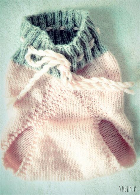 Ručne pletené detské nohavičky