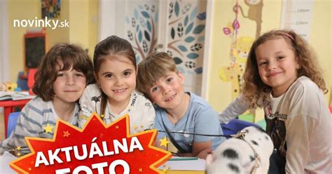 Detské hviezdy seriálu Oteckovia počas nakrúcania