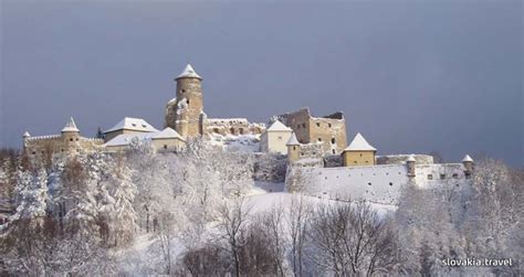 Hrad Ľubovňa v zime