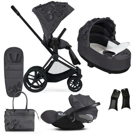 Cybex Priam 4.0 Simply Flowers Grey