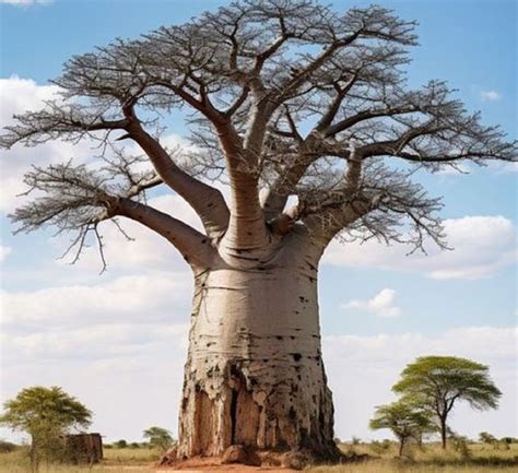 Majestátny africký baobab