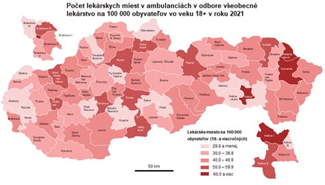 Mapa dostupnosti zdravotnej starostlivosti