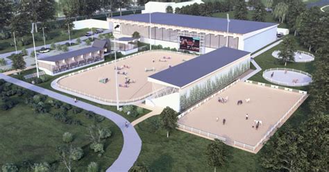 Vizualizácia Národného jazdeckého tréningového centra Prešov