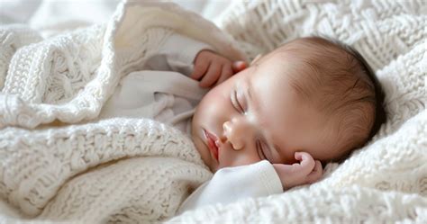 bábätko spí a usmieva sa
