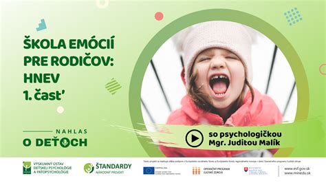 Diagram stratégií zvládania emócií pre deti