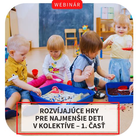Zmyslové hry v detskom kolektíve