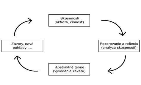 Diagram znázorňujúci cyklus učenia sa z chýb a rastu