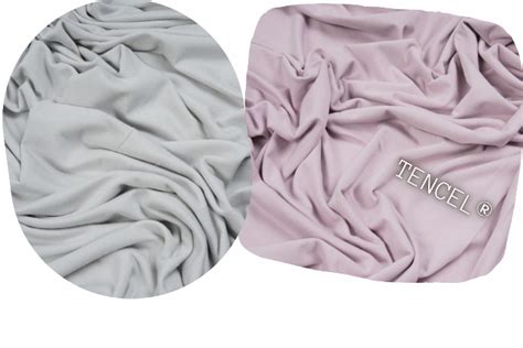 Vizualizácia rôznych materiálov: bavlna, tencel, mušelín, úplet