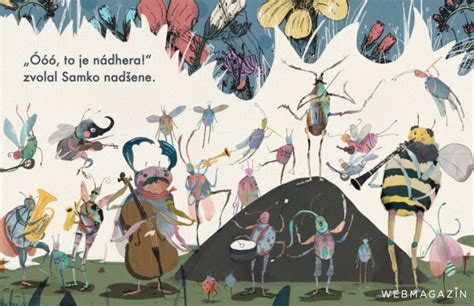 Ilustrácia z detskej knihy poézie