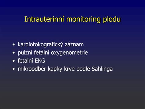 ukážka technológie pre monitoring plodu