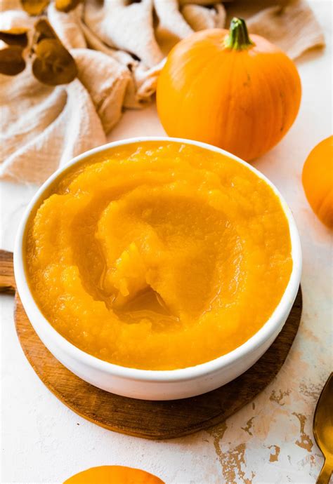 Photo of basic pumpkin puree