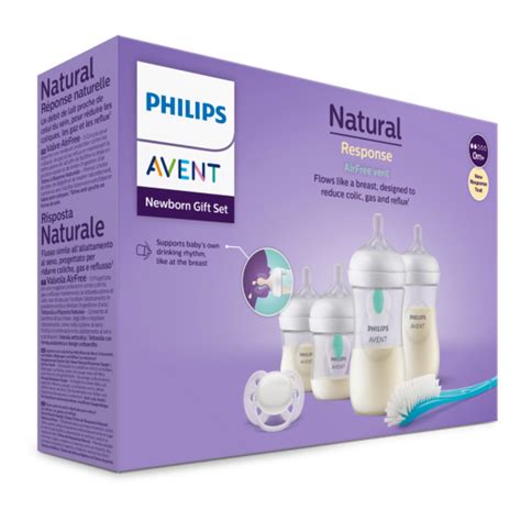 Rodič kŕmiaci dieťa z fľaše Philips Avent Natural Response, zdôrazňujúc ergonómiu