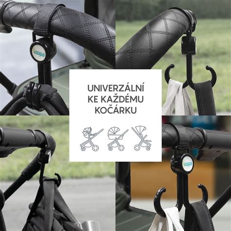 Detail držiaka na kočík s mechanizmom uchytenia