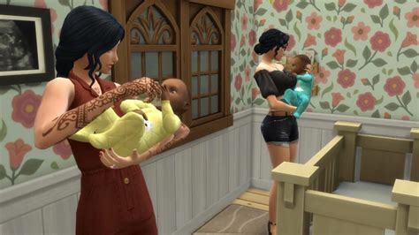 Kojenec v The Sims 4