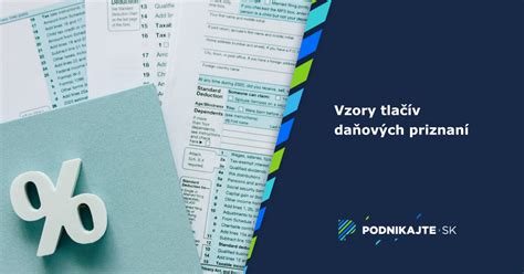 Infografika znázorňujúca prepojenie rôznych daňových tlačív
