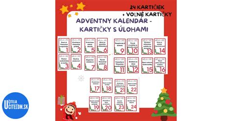 Adventný kalendár a príprava na Vianoce