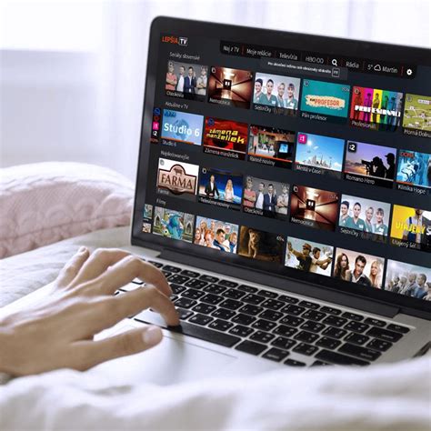 Rozhranie platformy Lepšia.TV